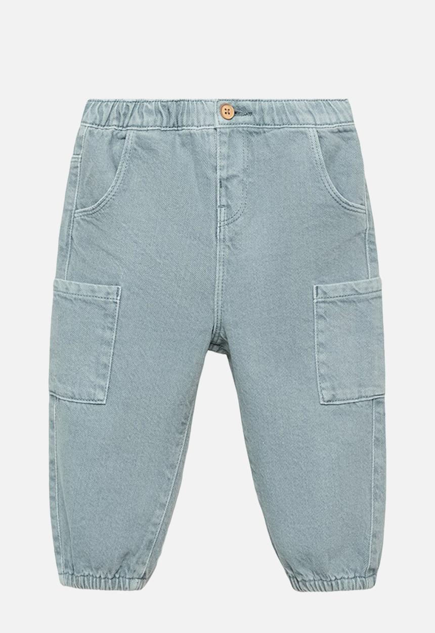 MANGO - Trousers jordan - green