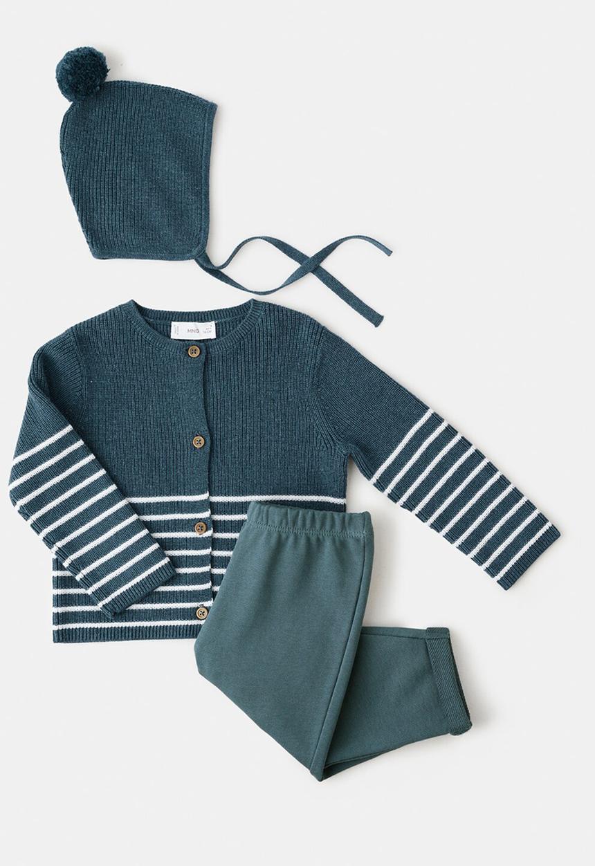 MANGO - Cardigan barbosa - dark blue