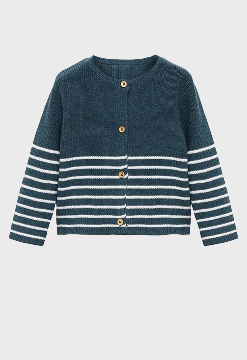MANGO - Cardigan barbosa - dark blue