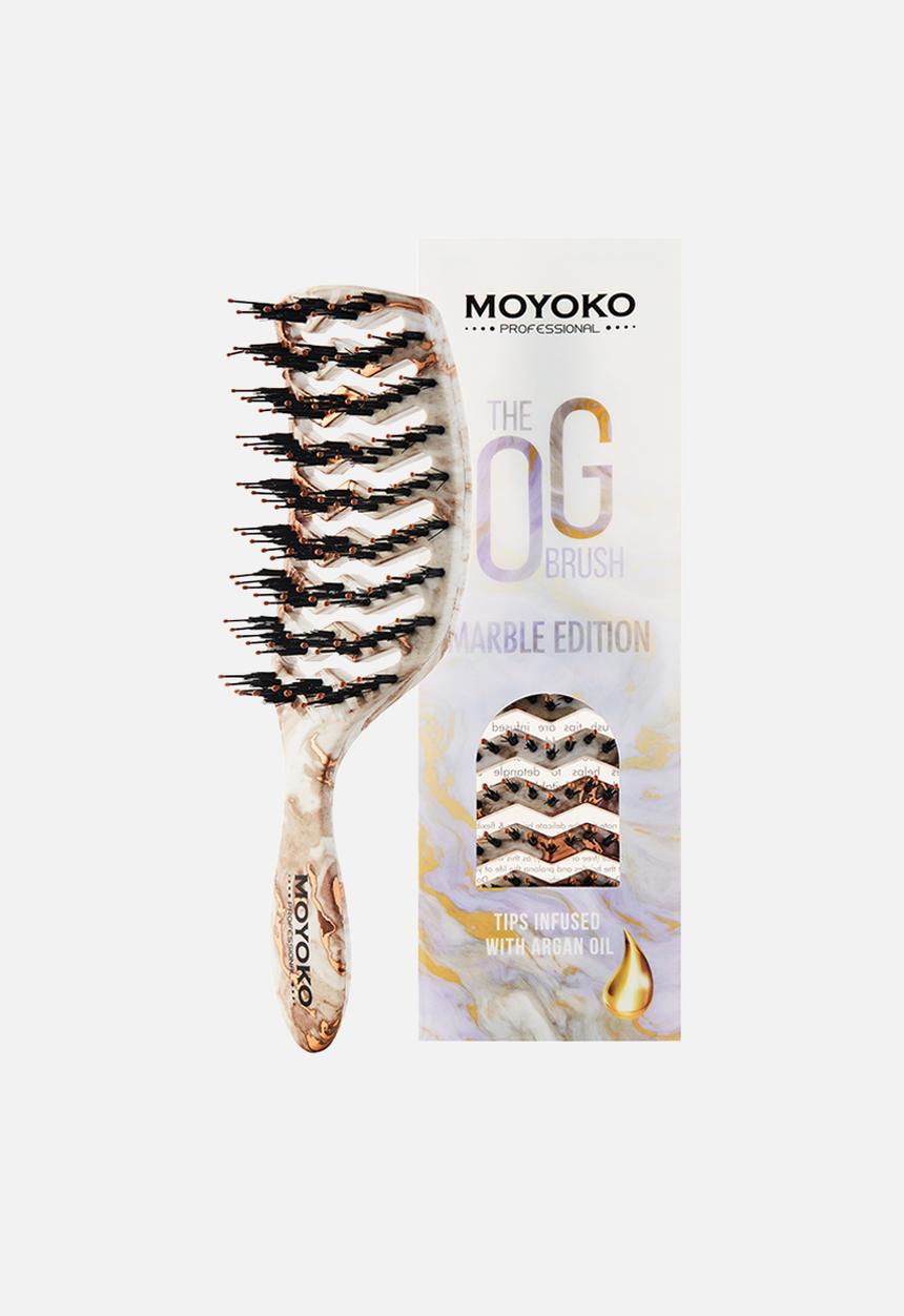 Moyoko Professional - Limited Edition Marble OG Detangle Hair Styling Brush