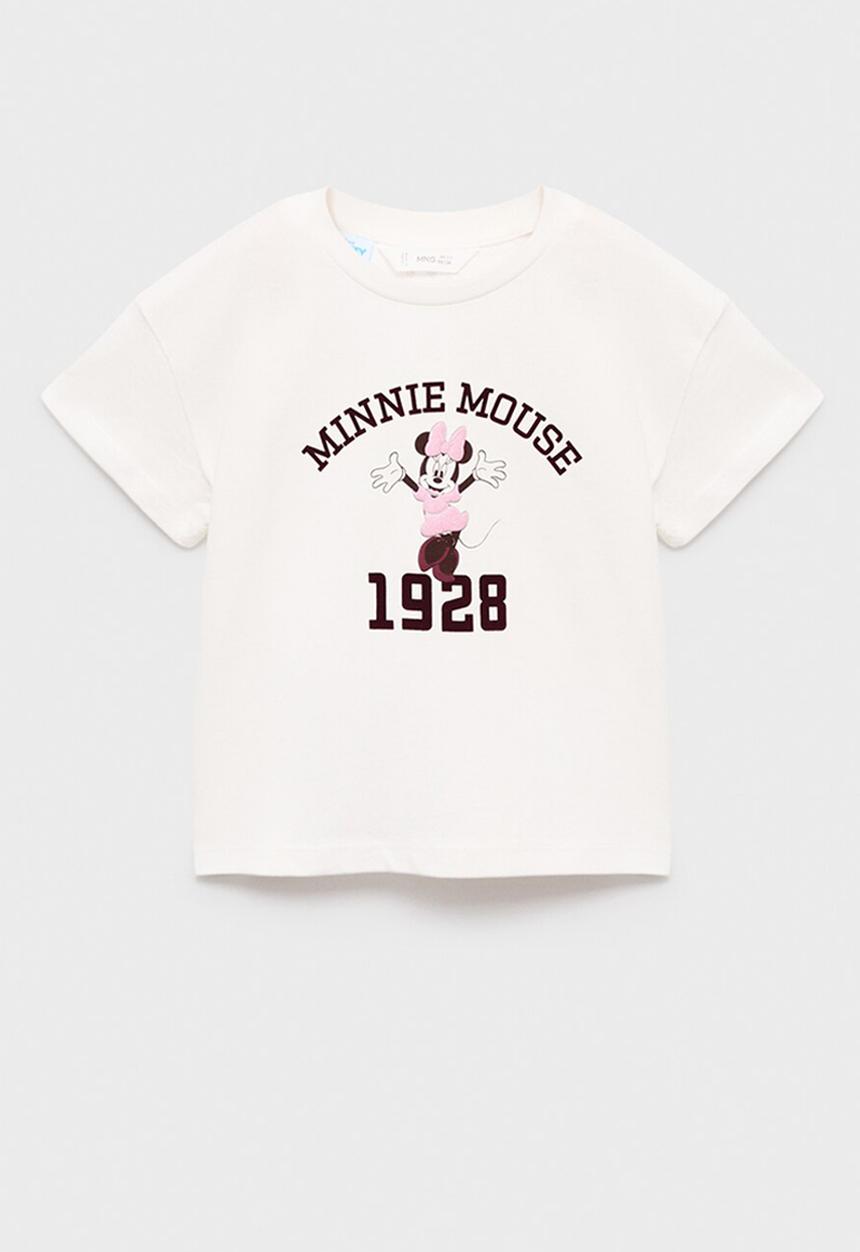 MANGO - T-shirt mcheer - natural
