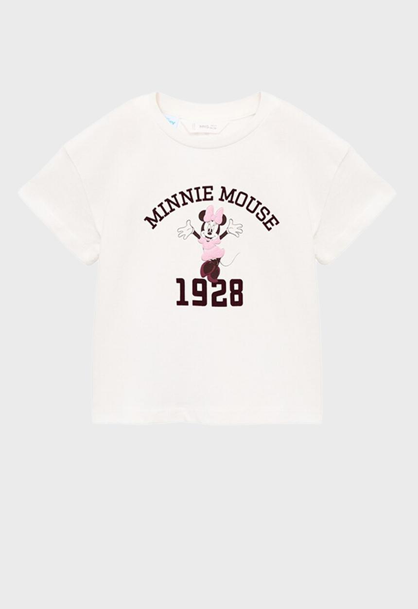 MANGO - T-shirt mcheer - natural