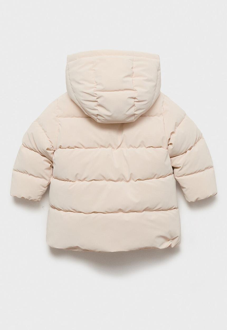 MANGO - Puffer coat julie - light beige