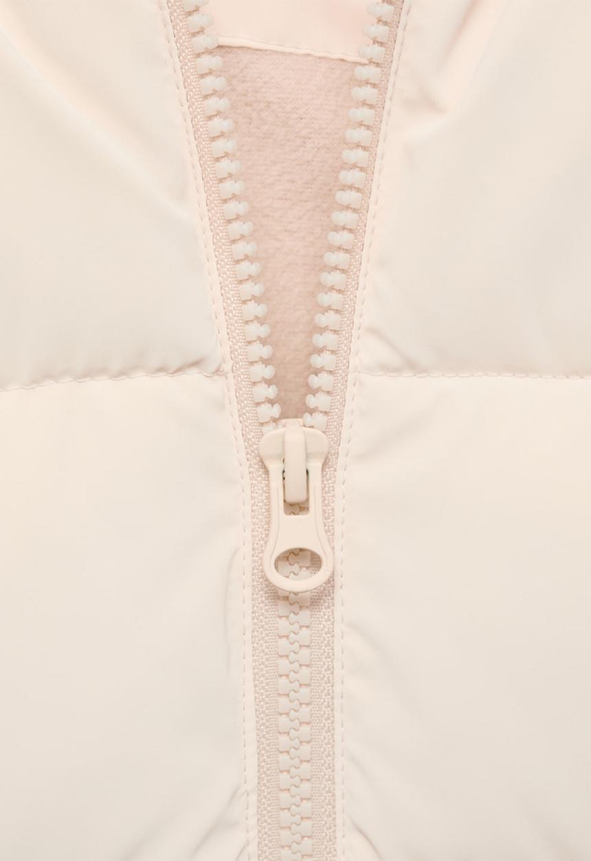 MANGO - Puffer coat julie - light beige