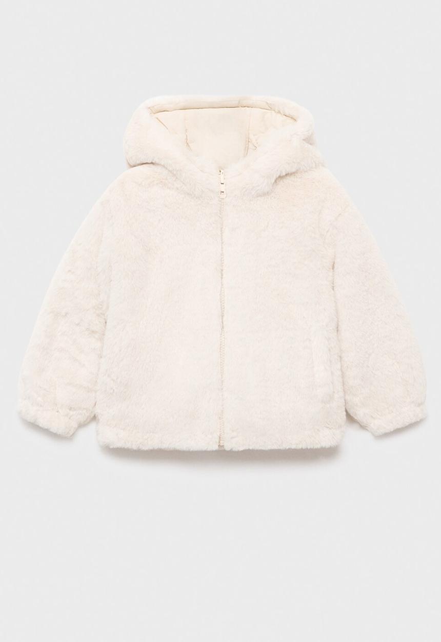 MANGO - Coat copito - Natural