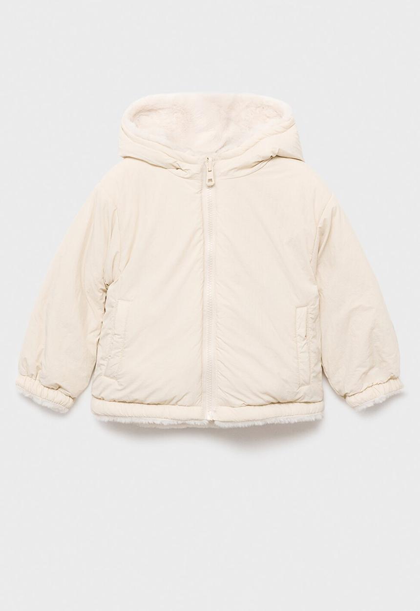 MANGO - Coat copito - Natural