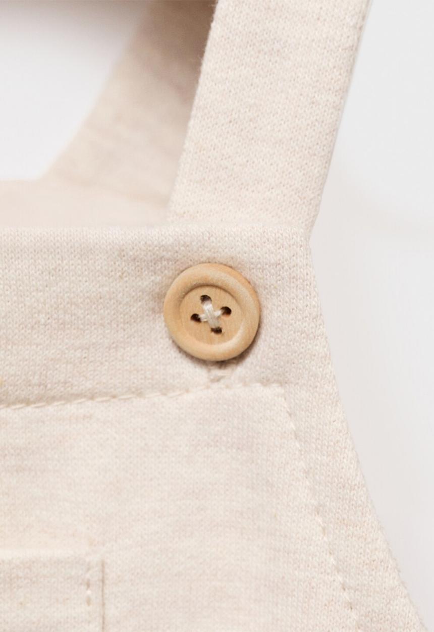 MANGO - Overall suit - light pastel brown