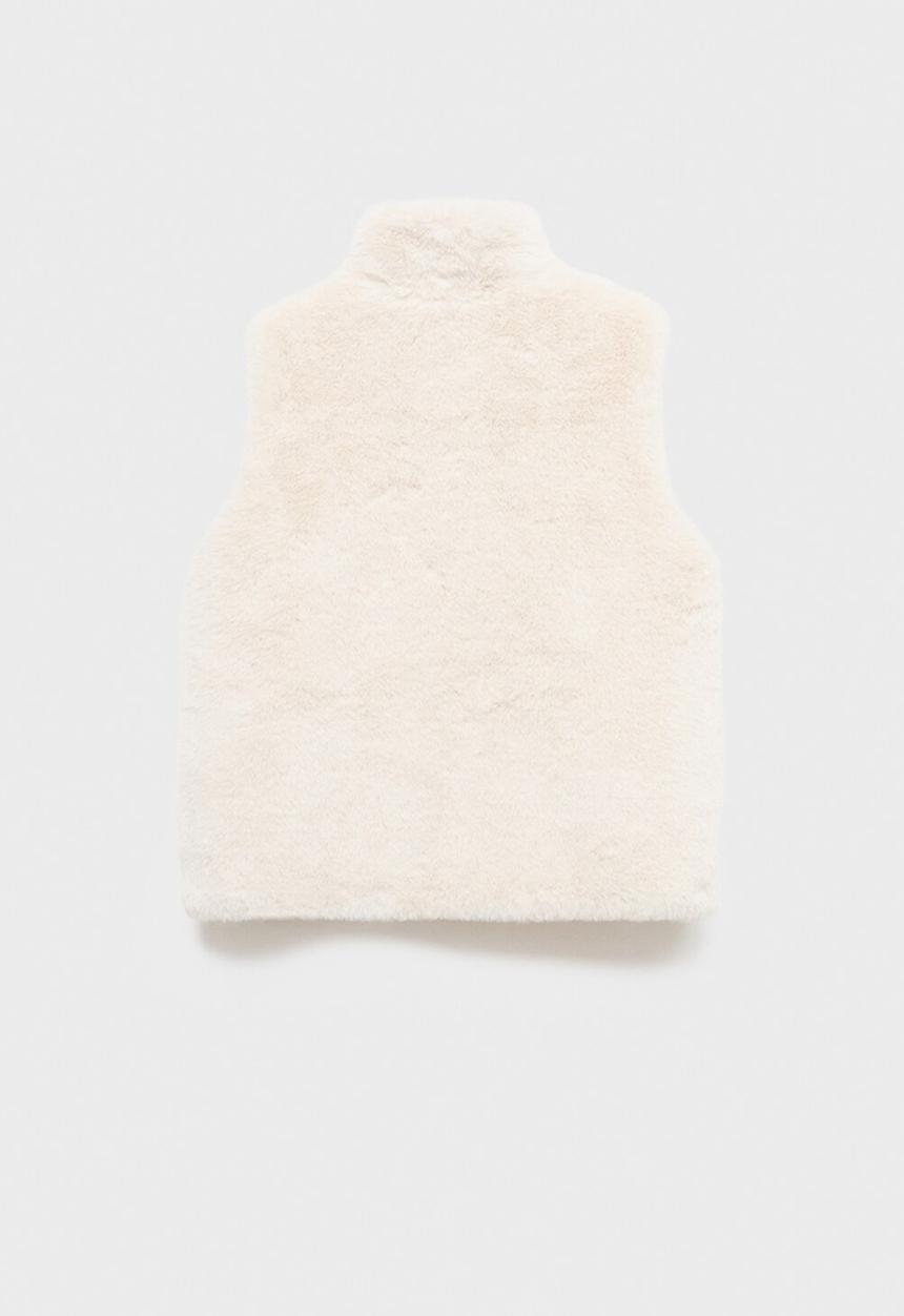 MANGO - Outer vest canela - Light Beige