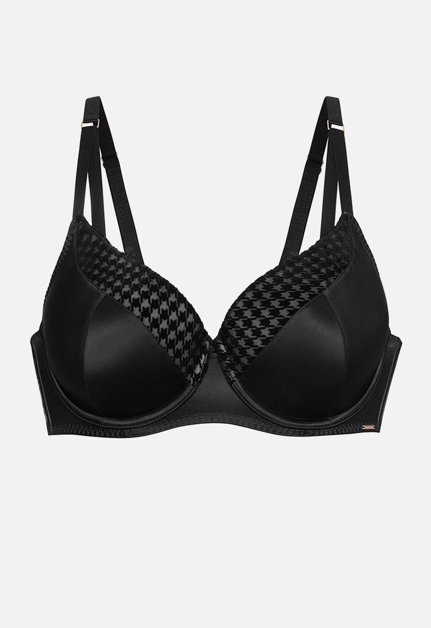 DORINA - Julianna light padded demi  - black