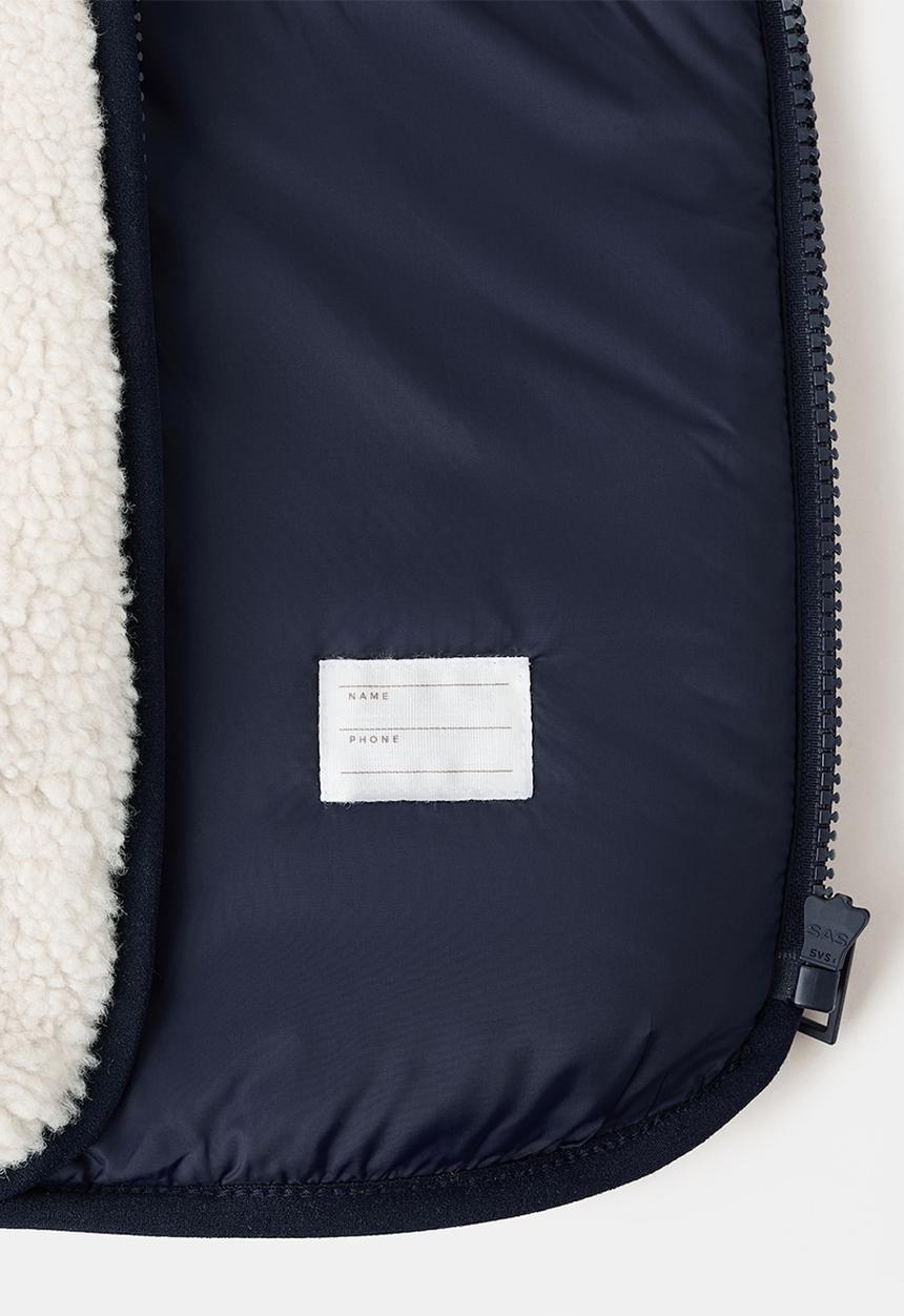 MANGO - Shearling jacket - off white