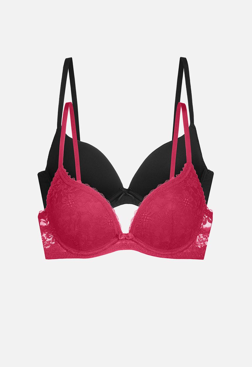DORINA - Sonia-2pp plunge - red/black