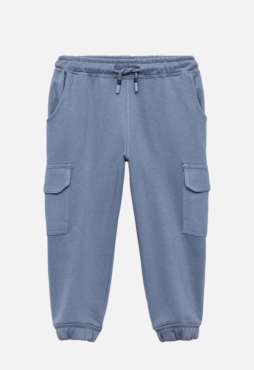 MANGO - Joggers cargob - medium blue