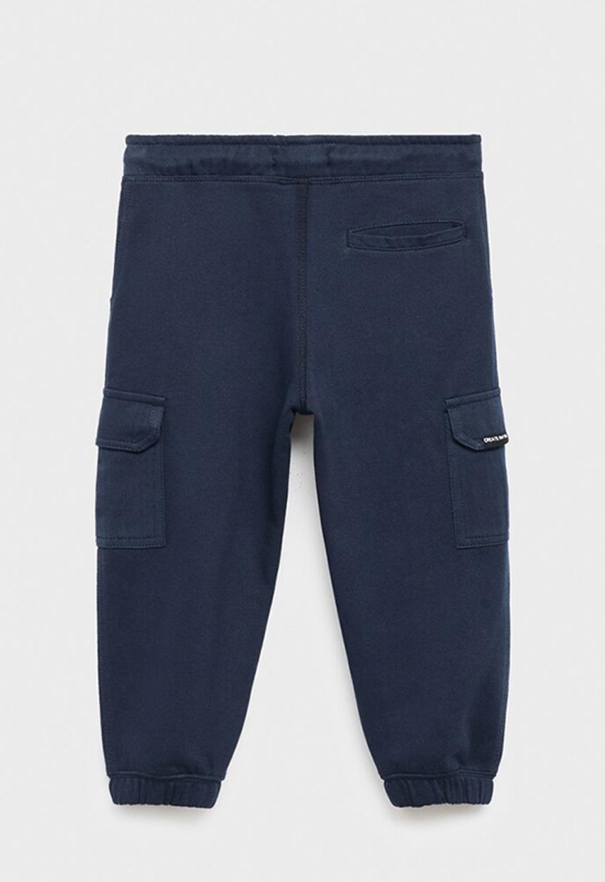 MANGO - Joggers cargob - navy