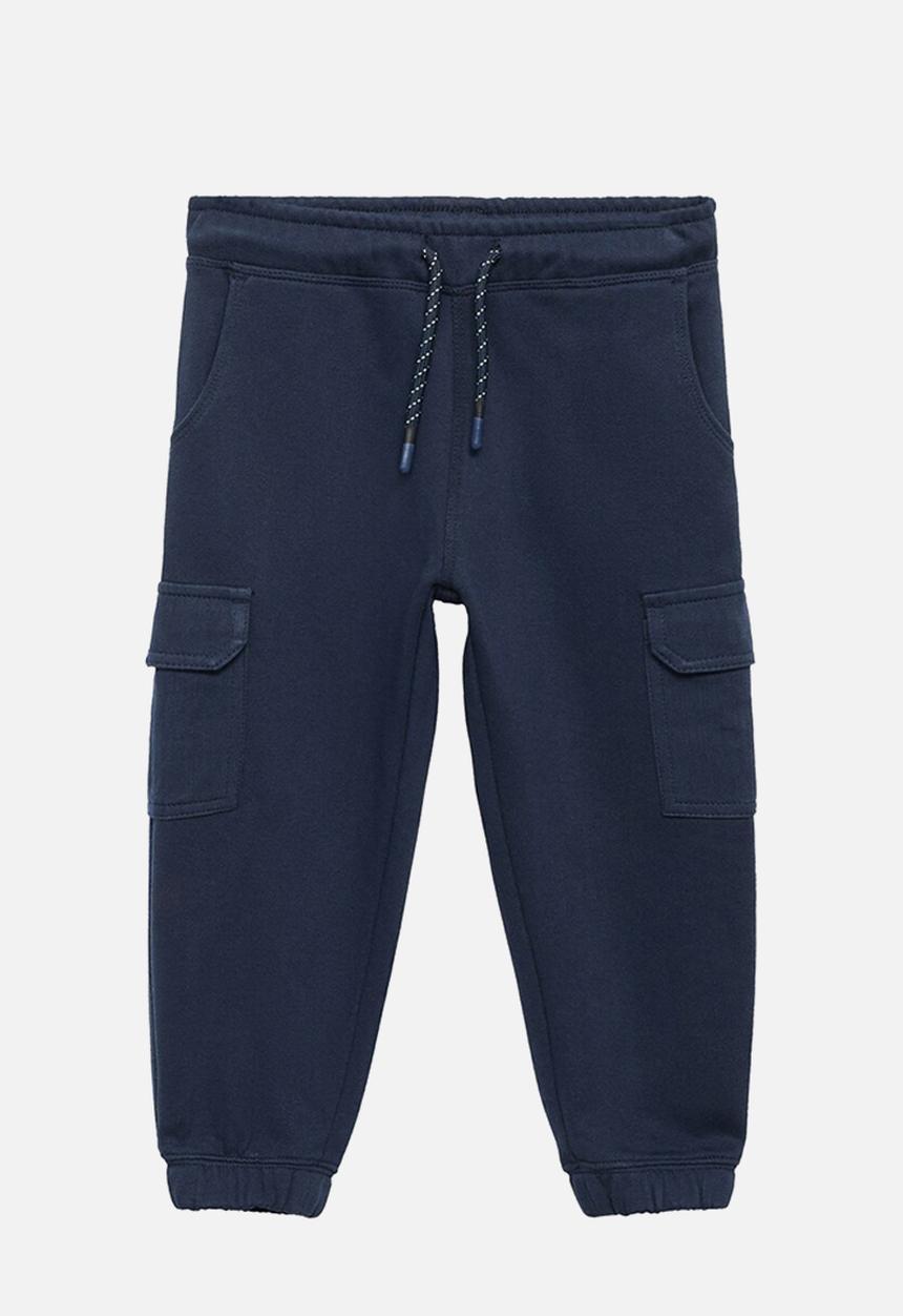 MANGO - Joggers cargob - navy