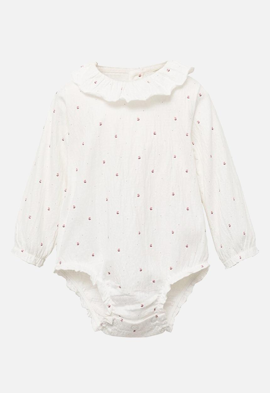 MANGO - Bodysuit tulip - natural
