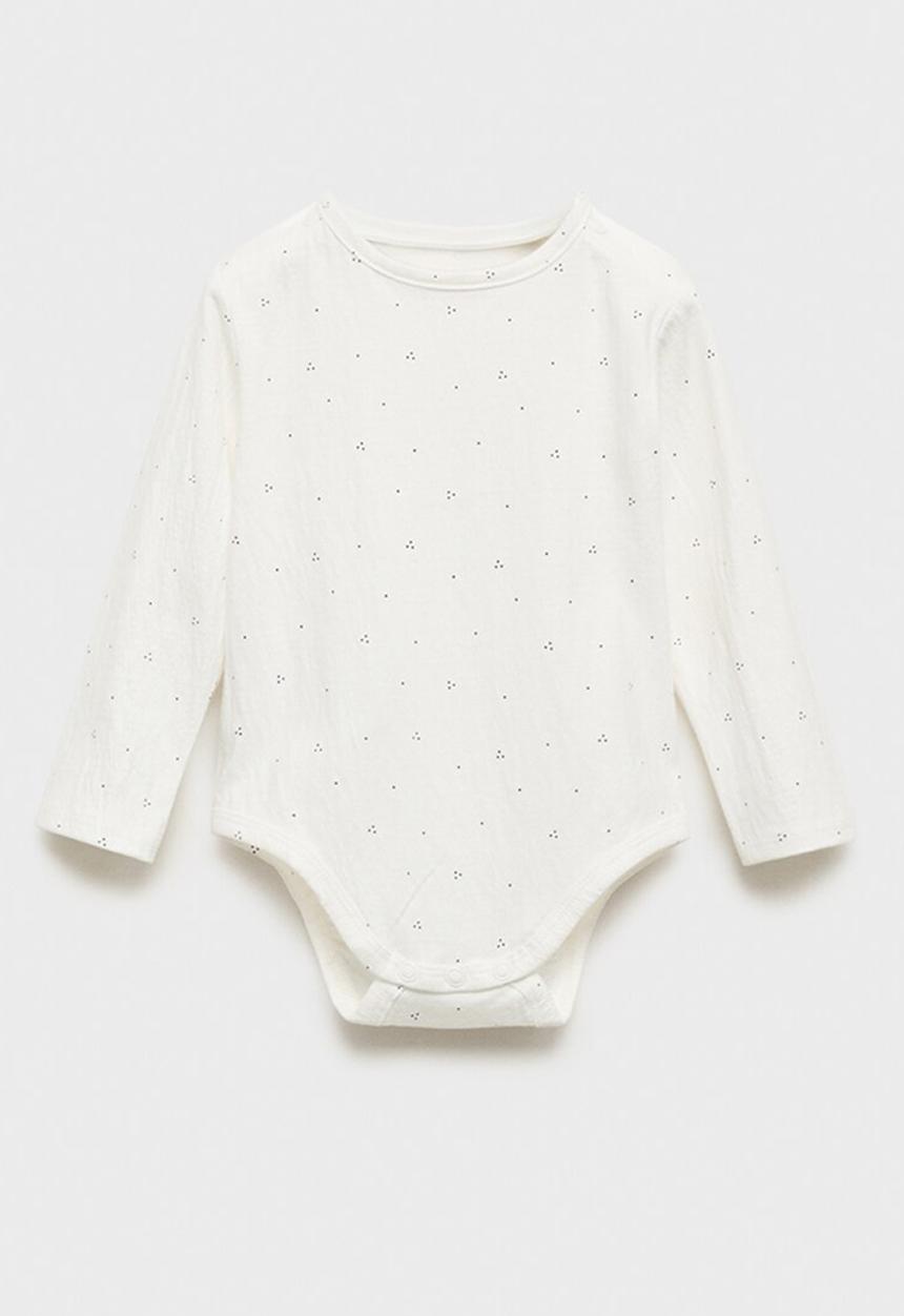 MANGO - Bodysuit dot - natural