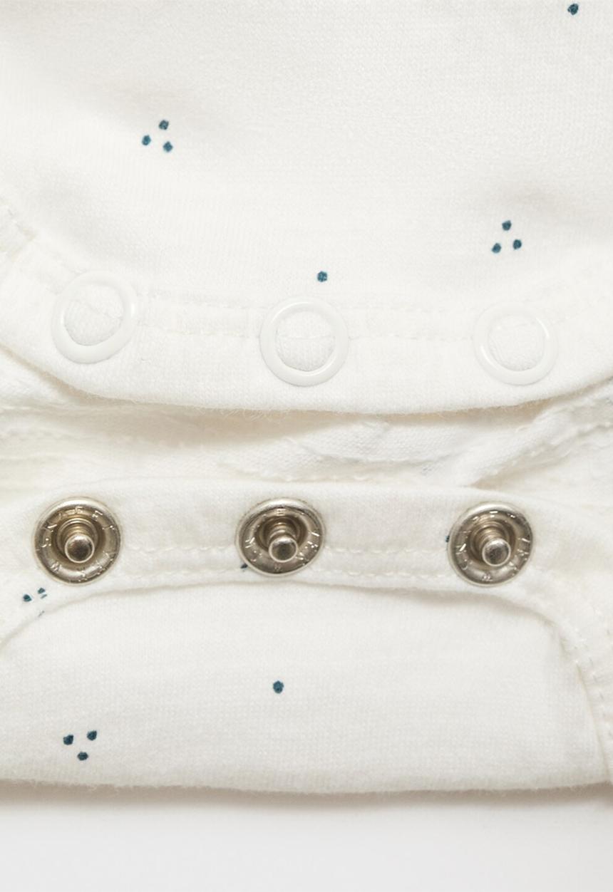 MANGO - Bodysuit dot - natural