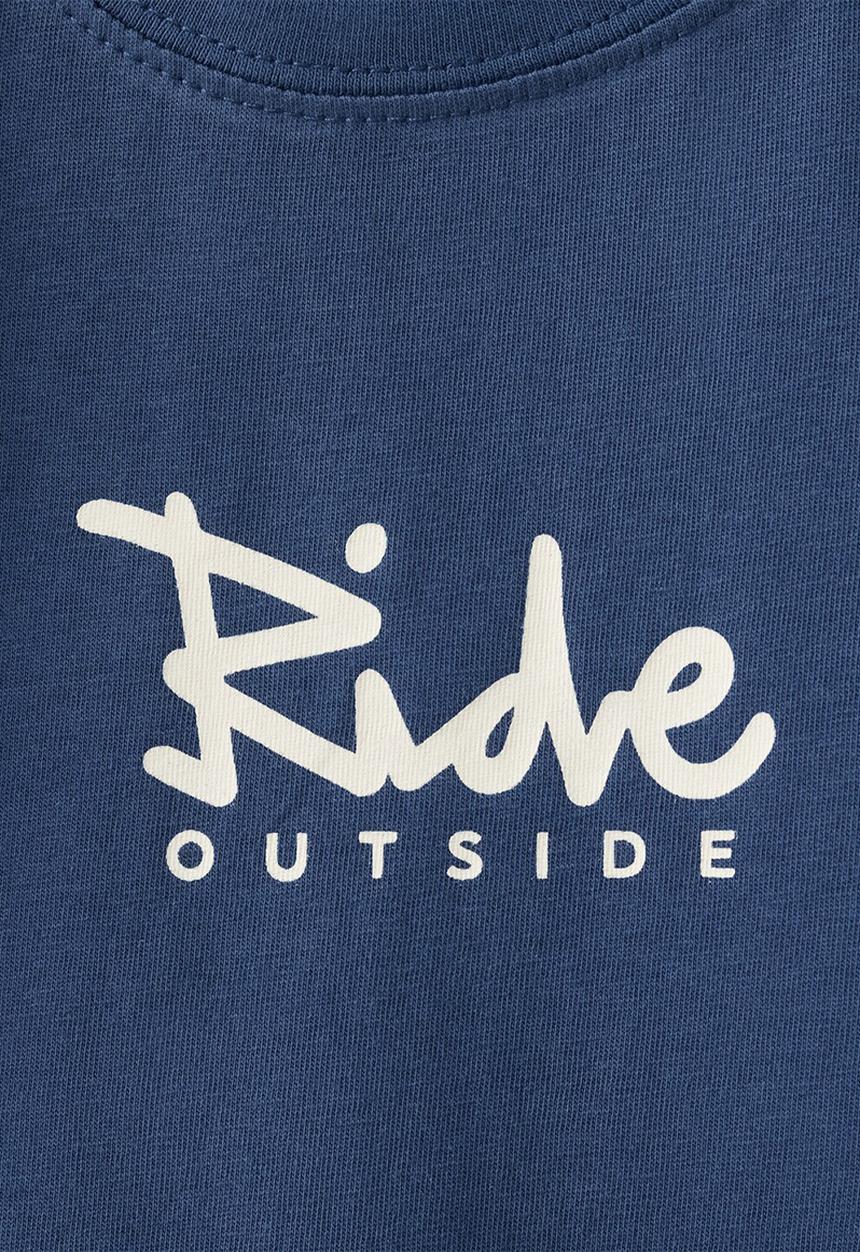 MANGO - T-shirt perro - dark blue