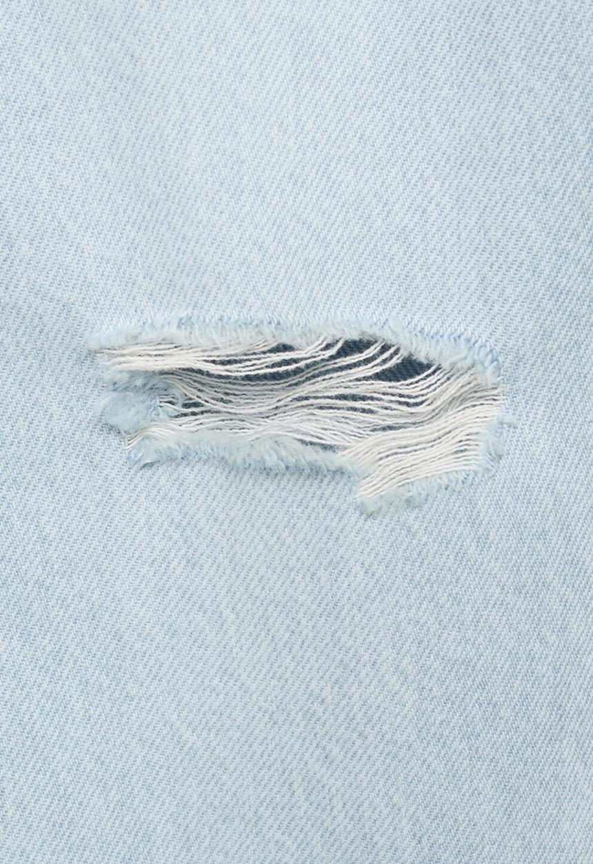MANGO - Jeans mom1 - open blue