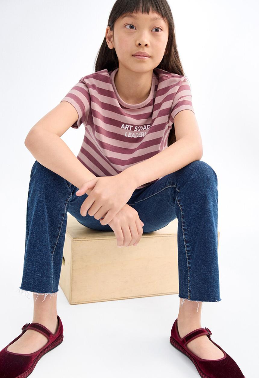 MANGO - T-shirt leader - pink