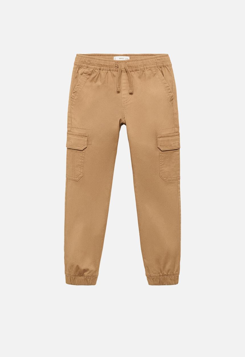 MANGO - Trousers kenia - medium brown