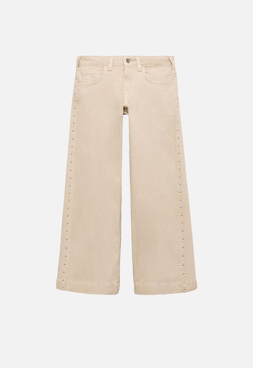 MANGO - Jeans lowrise - light/pastel brown