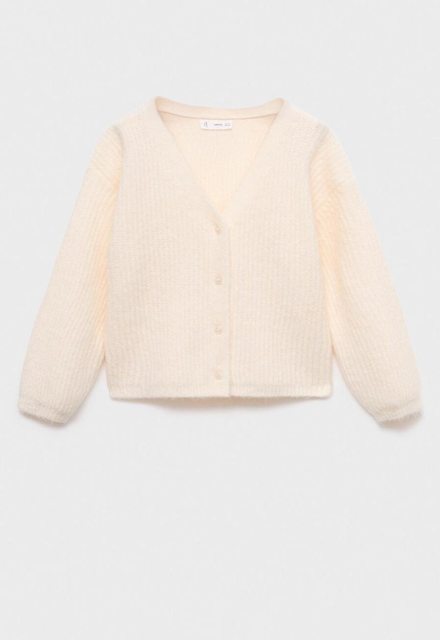 MANGO - Cardigan freya - natural