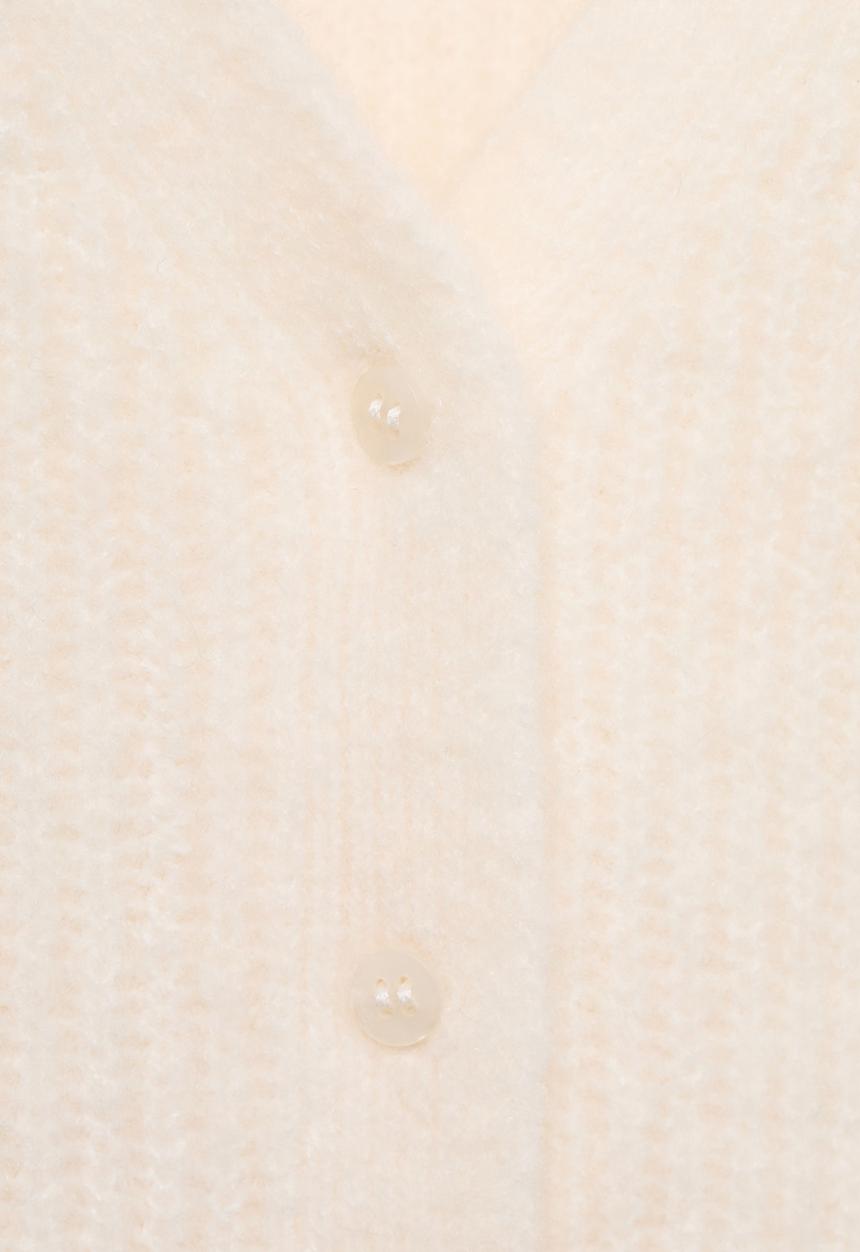 MANGO - Cardigan freya - natural