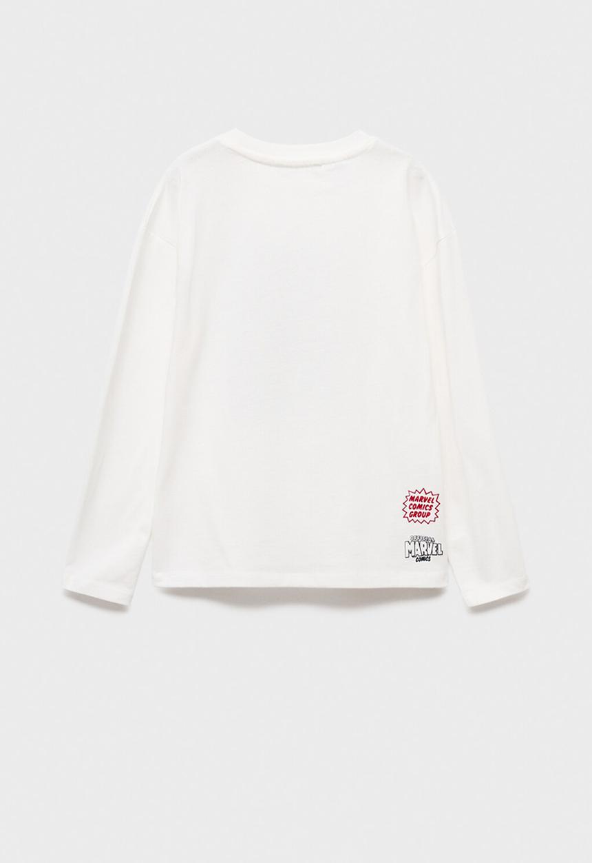 MANGO - T-shirt avecomic - natural