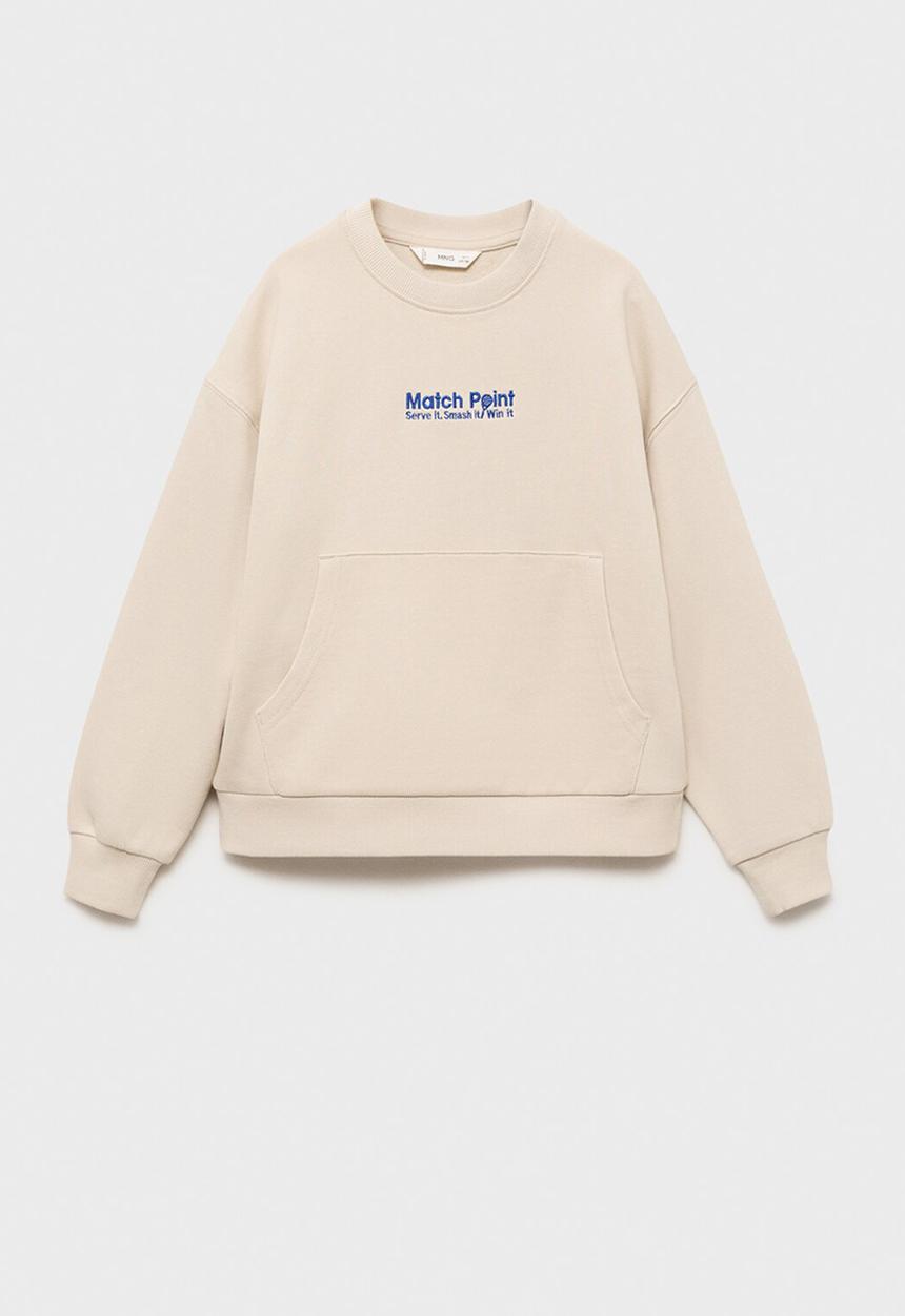 MANGO - Sweatshirt play - light pastel brown