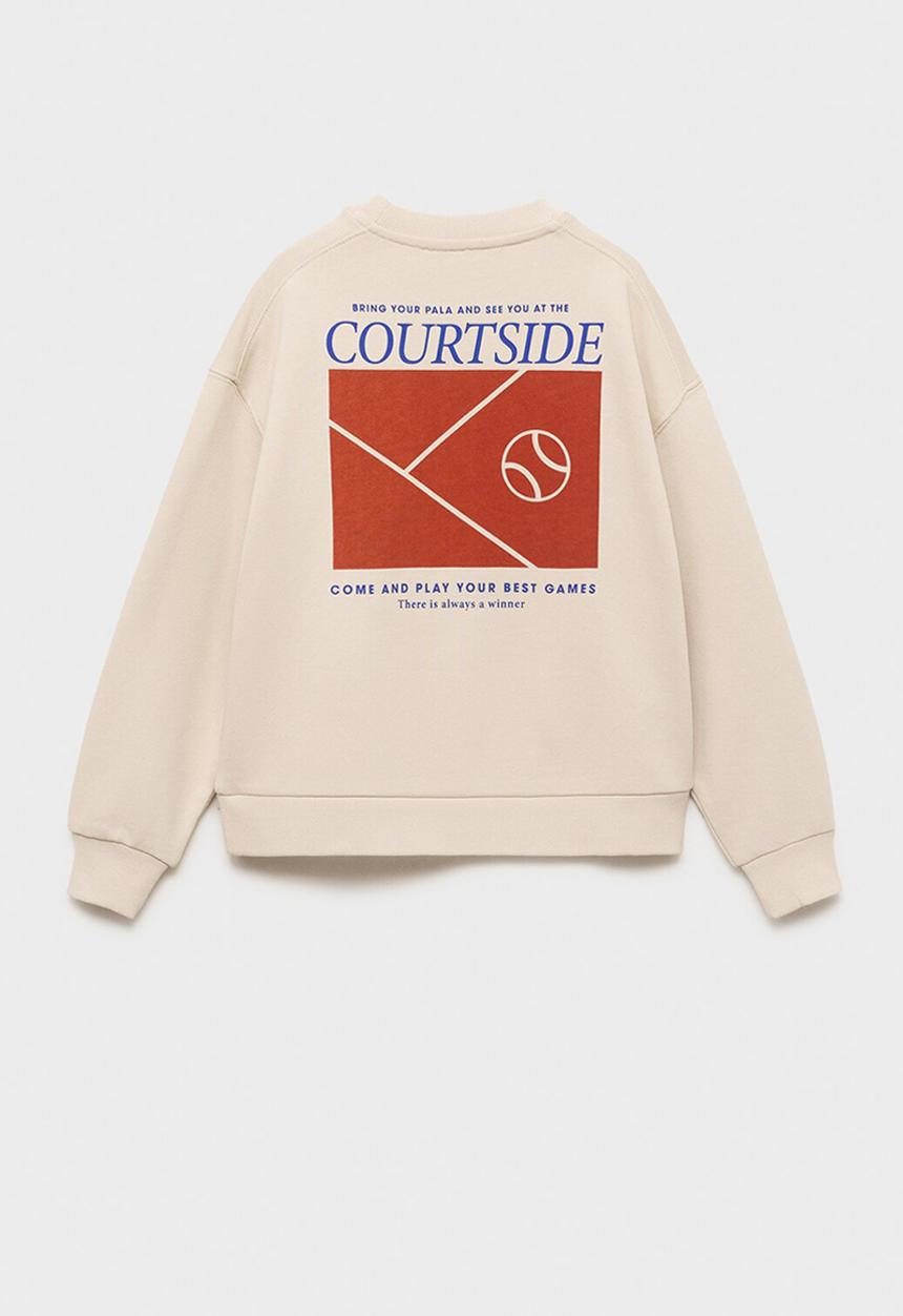 MANGO - Sweatshirt play - light pastel brown