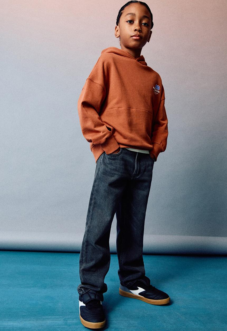 MANGO - Sweatshirt reves - medium orange