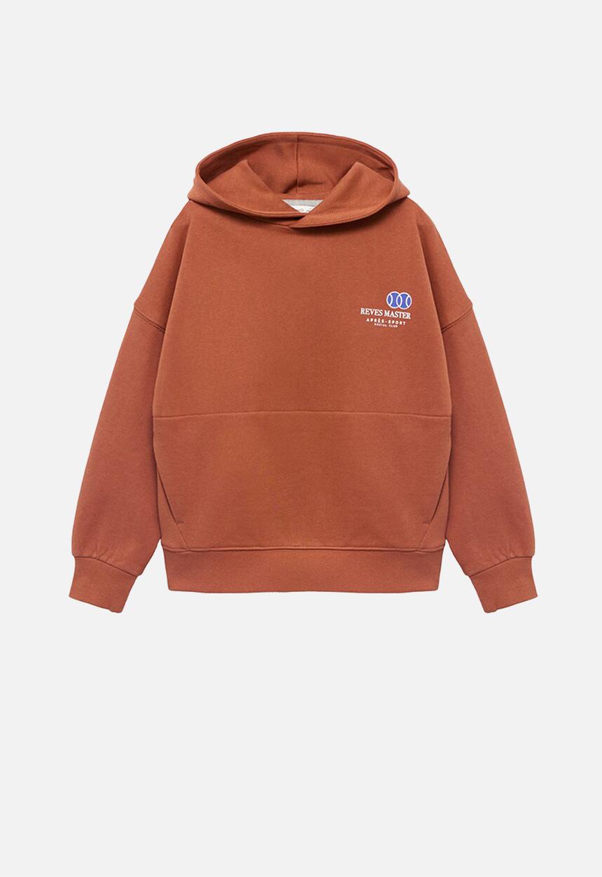 MANGO - Sweatshirt reves - medium orange