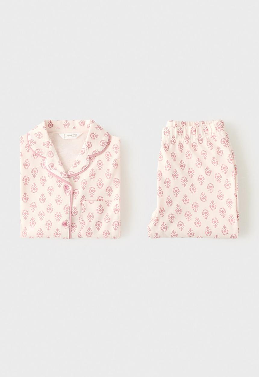 MANGO - Pyjama sellib - light pastel pink