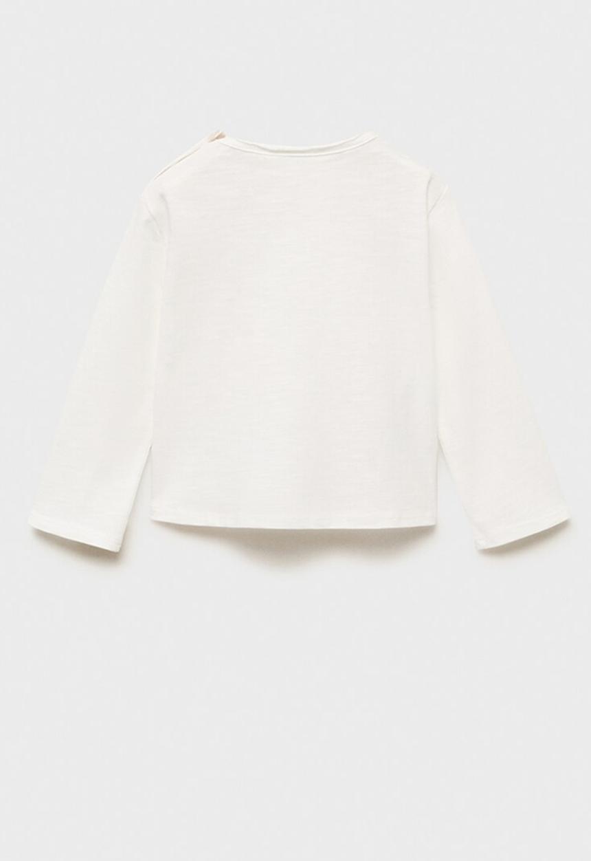 MANGO - T-shirt cebra - natural