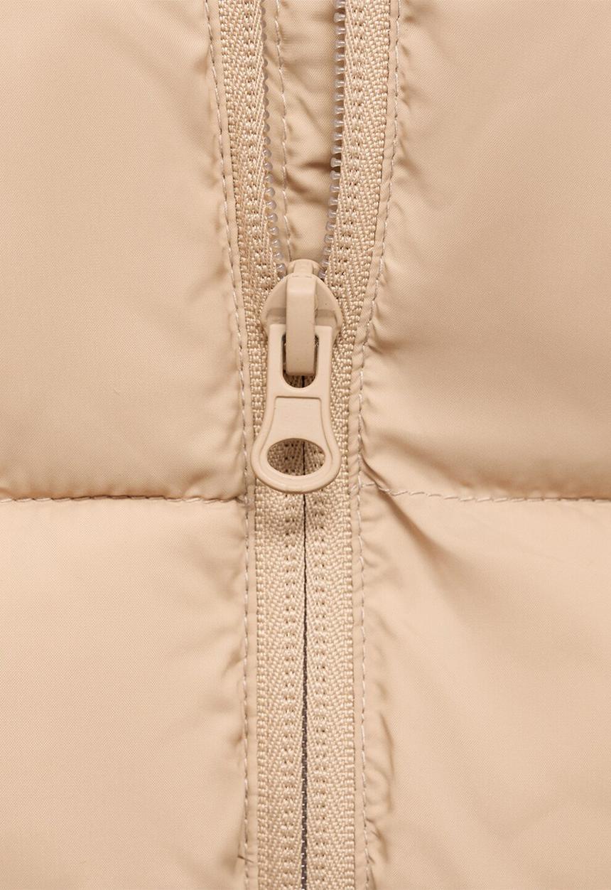 MANGO - Outer vest aldov - light pastel brown
