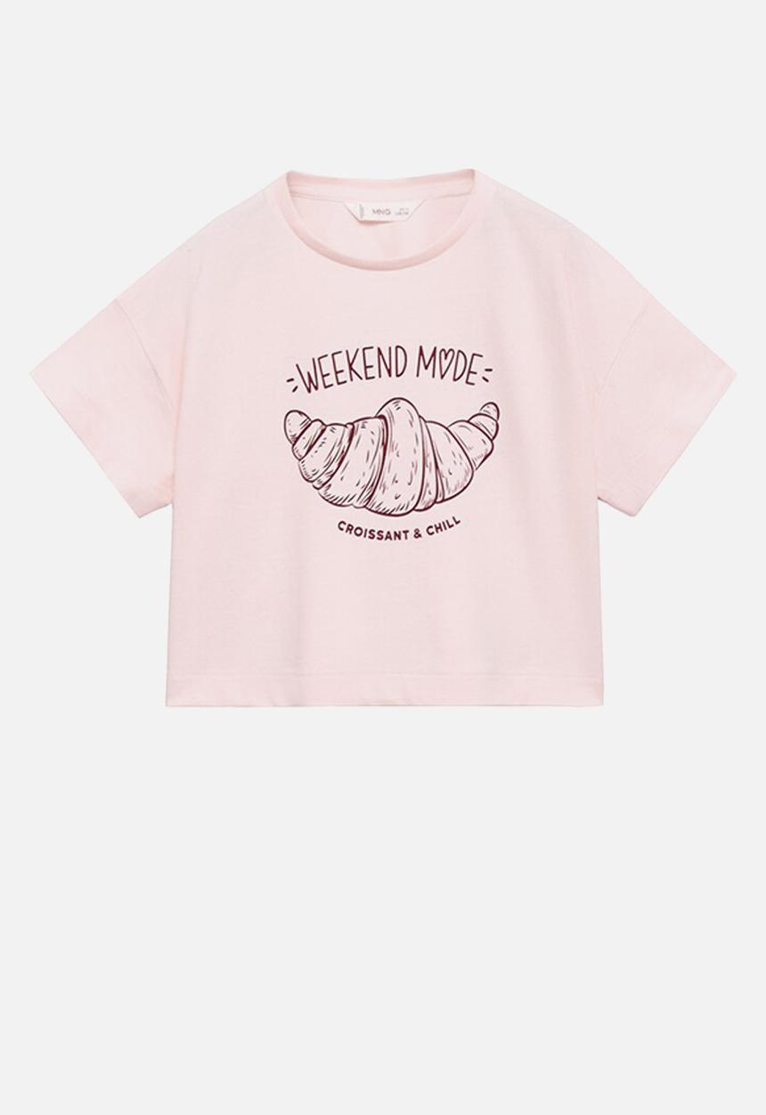 MANGO - T-shirt week - pink