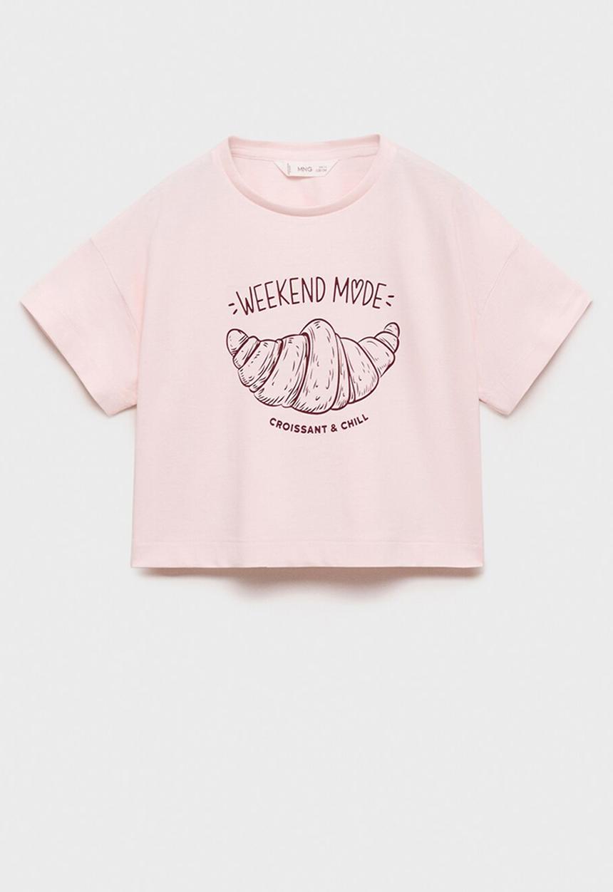 MANGO - T-shirt week - pink