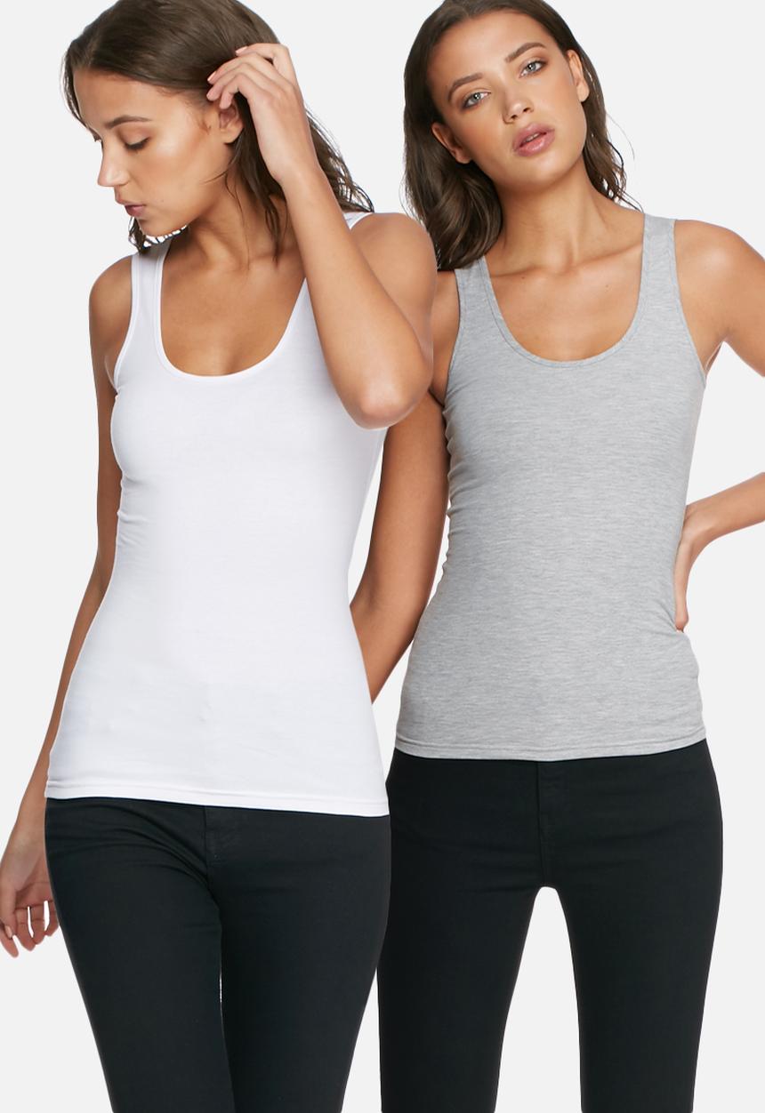 dailyfriday - Scoop neck vest - 2 pack