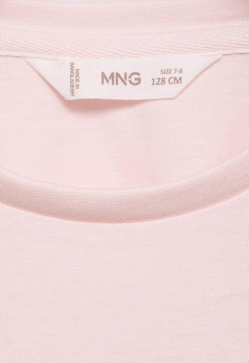 MANGO - T-shirt week - pink