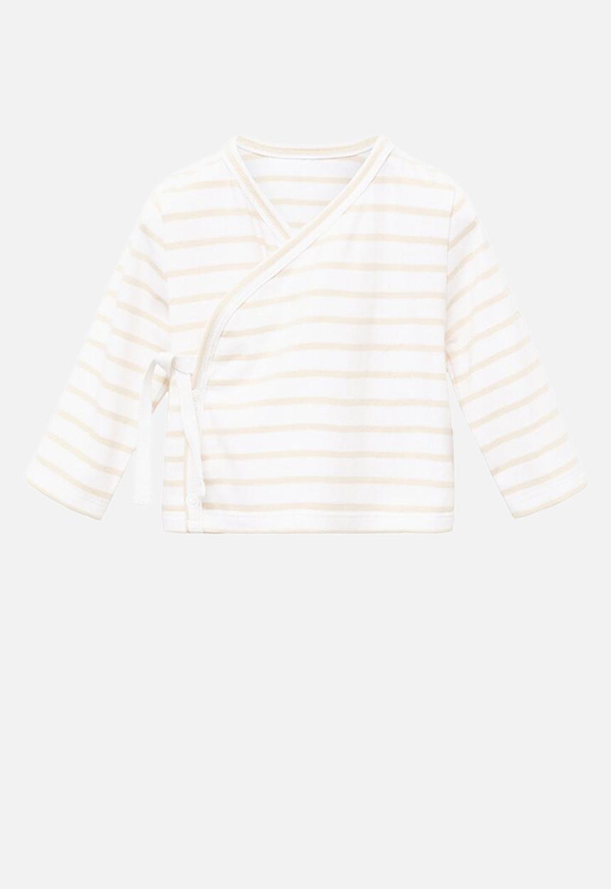 MANGO - T-shirt lujanc - light pastel brown