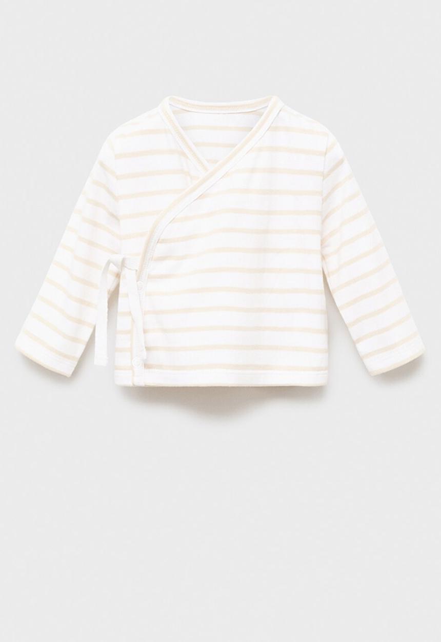 MANGO - T-shirt lujanc - light pastel brown