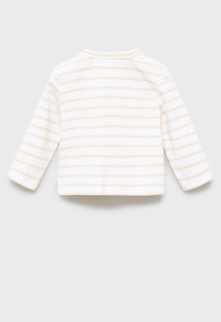 MANGO - T-shirt lujanc - light pastel brown
