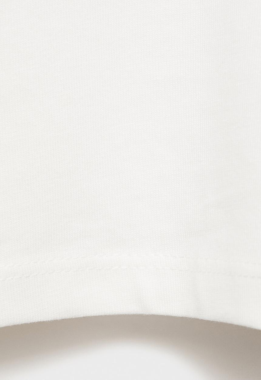 MANGO - T-shirt cutout - natural