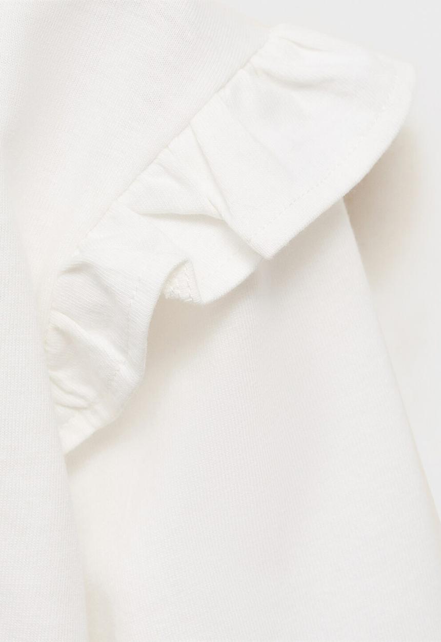 MANGO - T-shirt syflor - natural