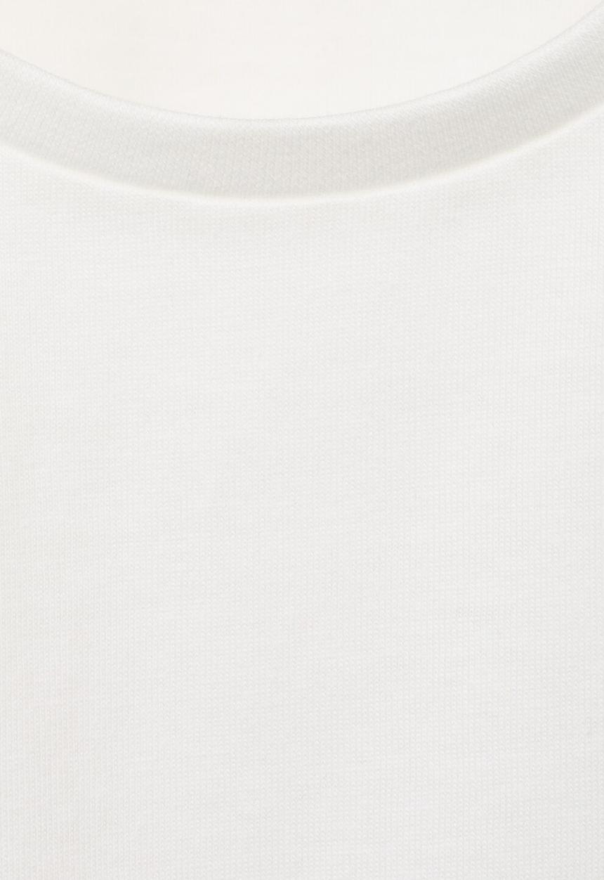 MANGO - T-shirt italy - natural