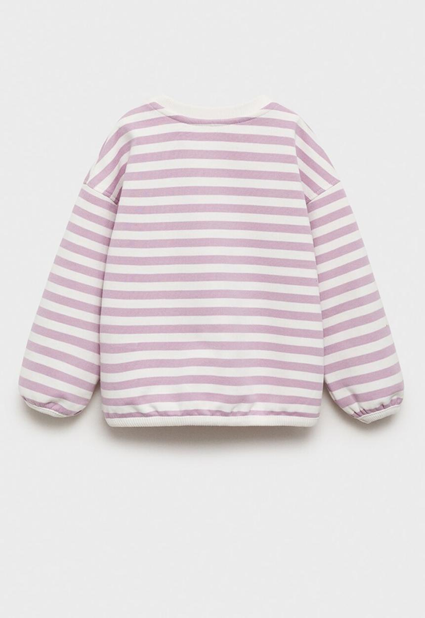 MANGO - Sweatshirt rayi - light/pastel purple