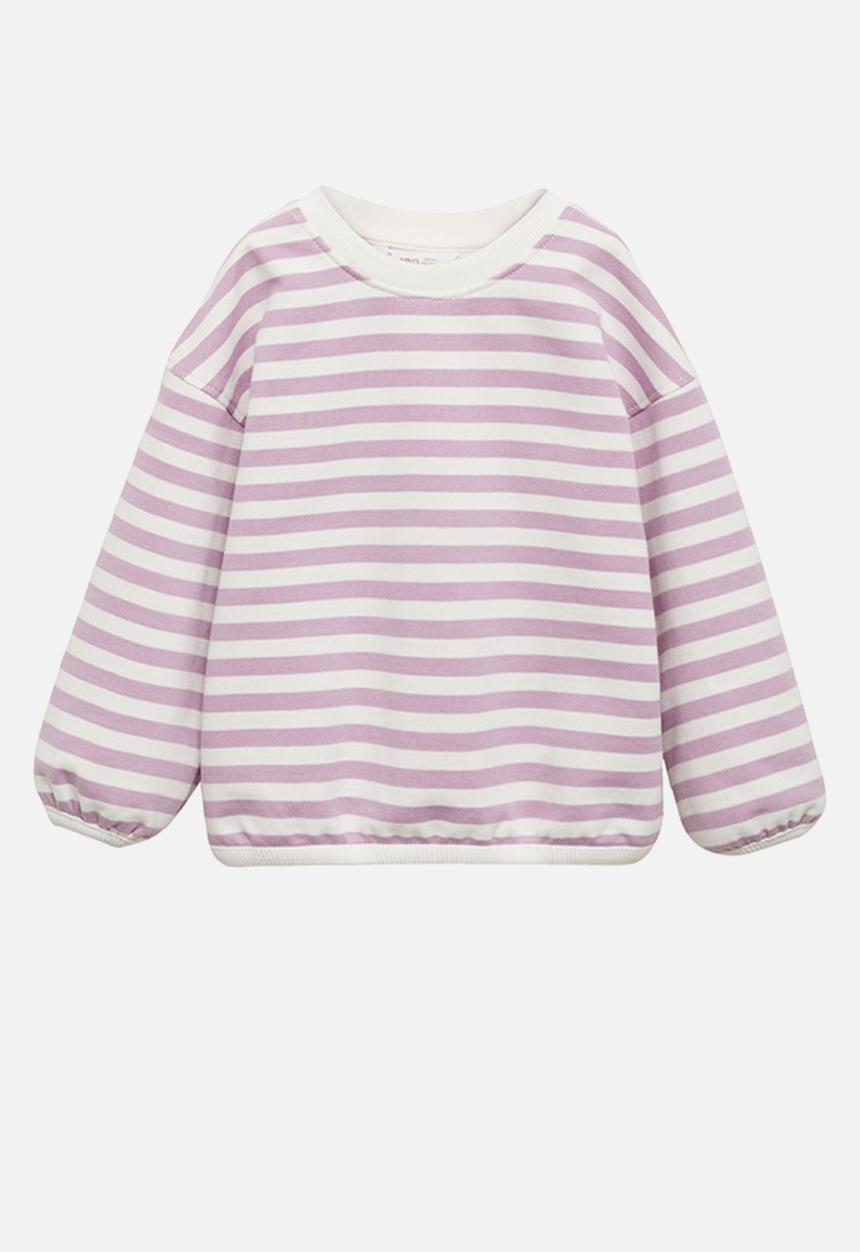 MANGO - Sweatshirt rayi - light/pastel purple