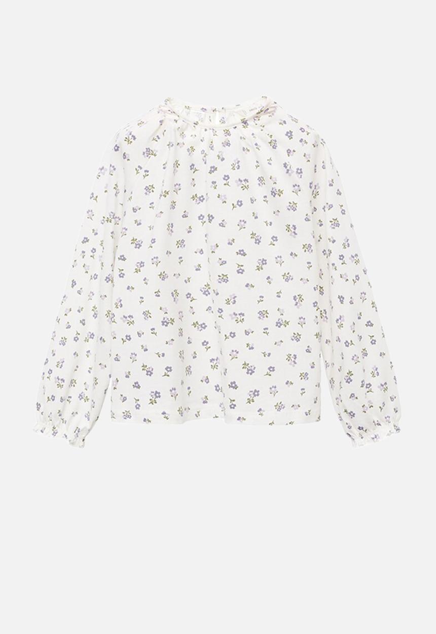 MANGO - T-shirt bouquet - natural