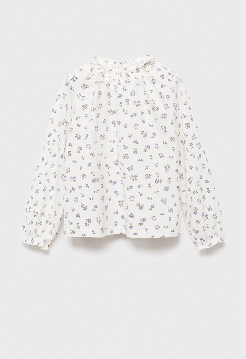 MANGO - T-shirt bouquet - natural